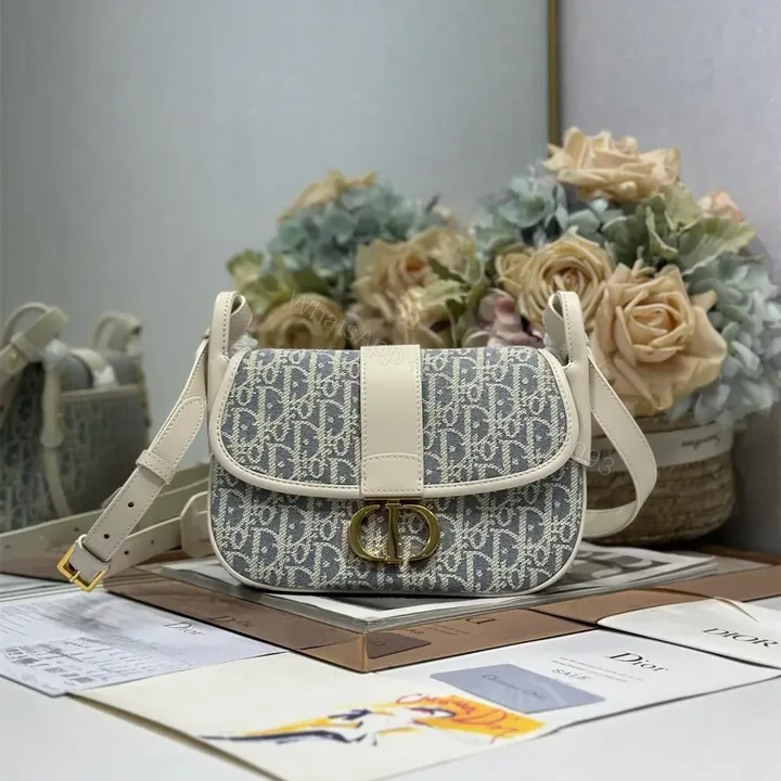 View 1 of 高仿Dior*30Montaigne系列9363M925單肩包白色中號免檢版