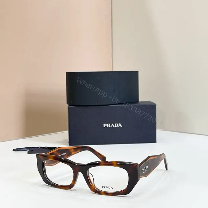 View 1 of Tortoiseshell Acetate Oversized Rectangle Frame – Luxury Eyewear