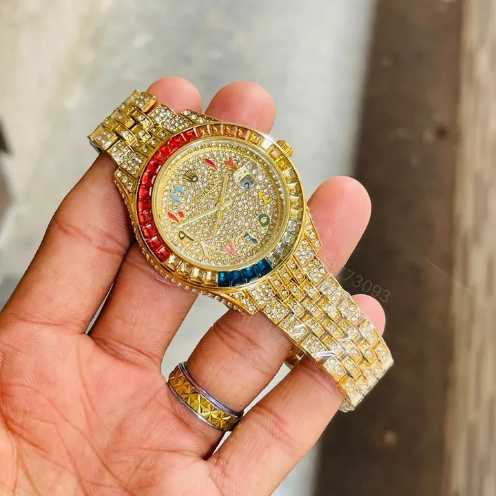 View 1 of Rolex Full Daimond Rambo For men’s 7A quality Original model