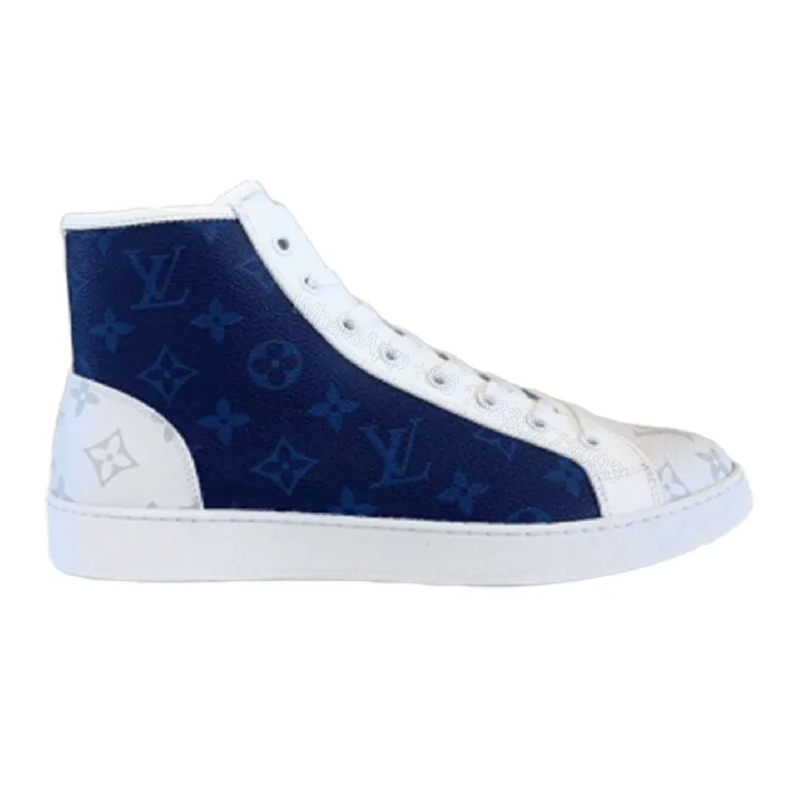 View 1 of LOUIS VUITTON MONOGRAM HIGH TOP SNEAKER LV054