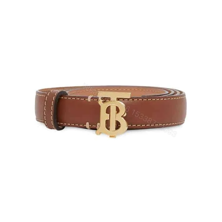 View 1 of BURBERRY MONOGRAM MOTIF BUCKLE BELT – B32