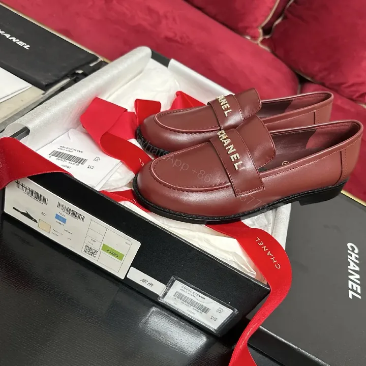 View 1 of Burgundy Leather Loafers: All-Day Comfort, Chic Design