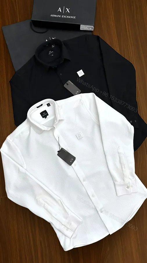 View 1 of BUY FIRST COPY ARMANI EXCHANGE SUMMER 2025 SHIRTS IN STOCK