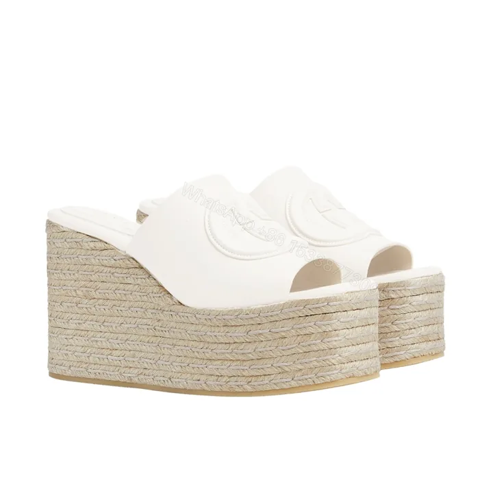 View 1 of GUCCI WOMEN’S INTERLOCKING G SANDAL WHITE