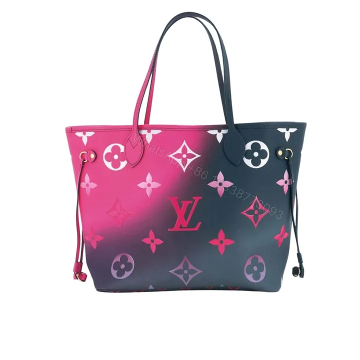 View 1 of Louis Vuitton Neverfull MM Midnight Fuchia 31Cm M20511