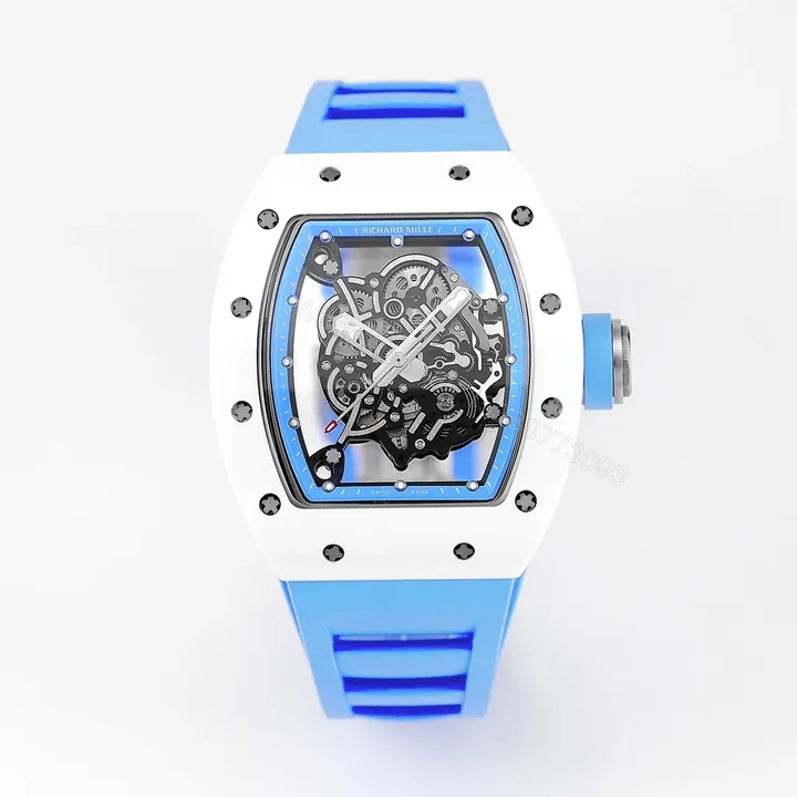 View 1 of JB Factory KU+ KV-V5 White & Blue Ceramic Watch