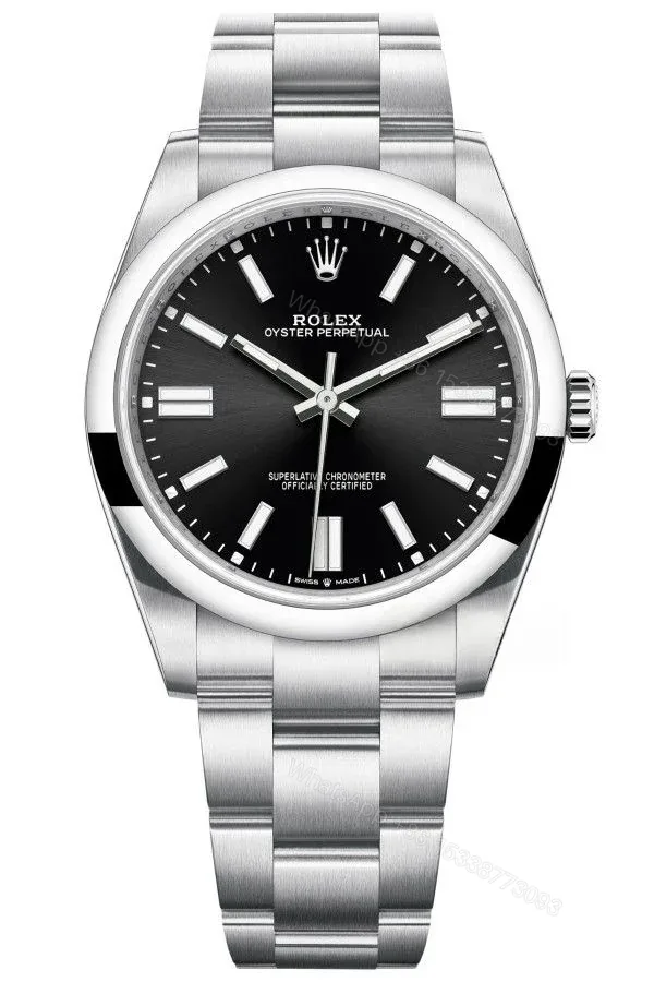 View 1 of Rolex Super Clone Oyster Perpetual 134300-0008 41mm Black Dial 3230 Movement