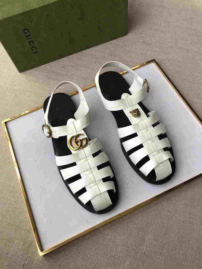 View 1 of GUCCI SANDAL WITH DOUBLE G – SDG008