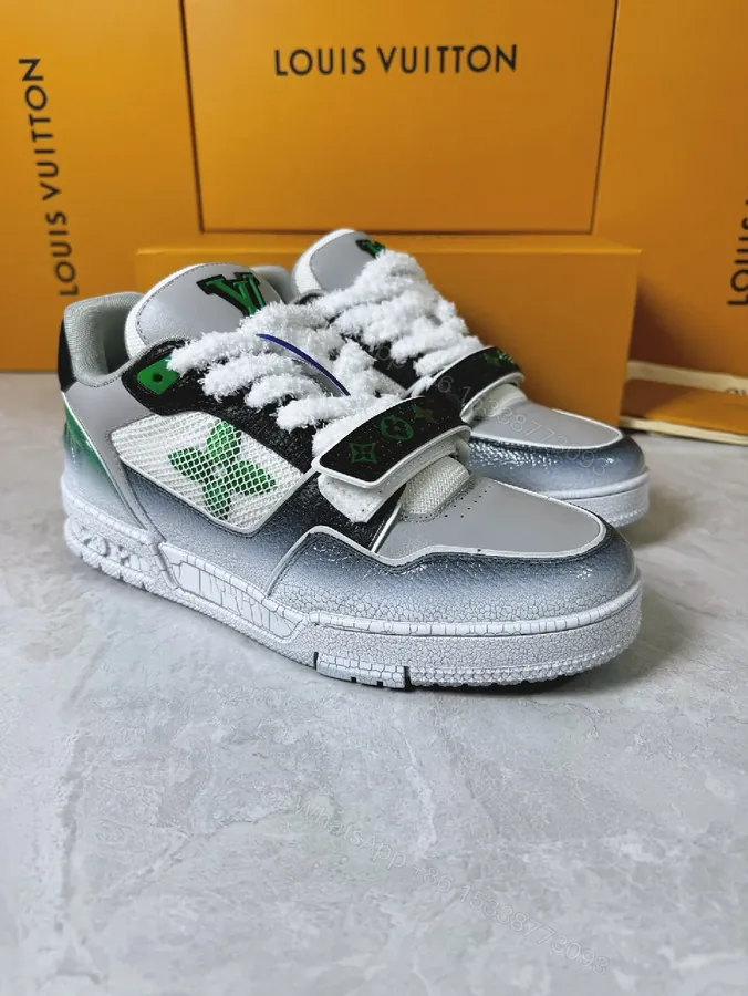 View 1 of Metallic Textured Statement Sneakers with Luxe Accents