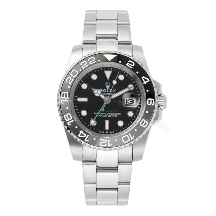 View 1 of Replica Rolex GMT-Master II 126710GRNR “Bruce Wayne” Oyster