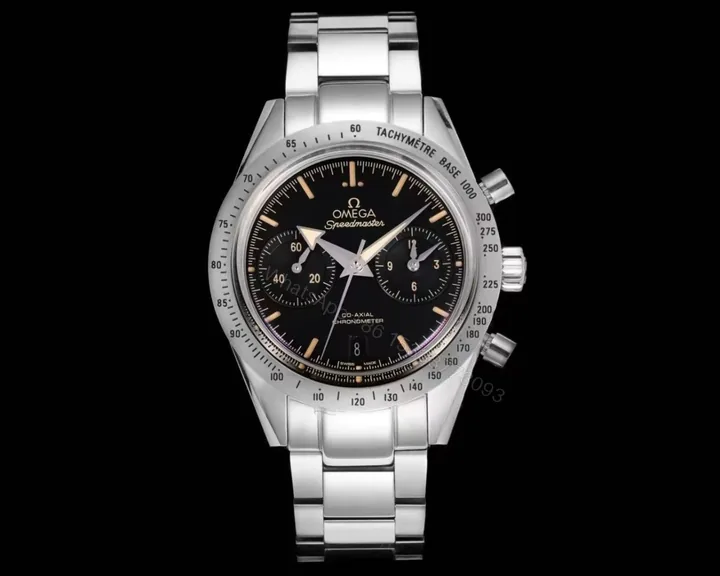 View 1 of Omega Speedmaster 57 Co-Axial Stainless Steel Black Vintage Bracelet 331.10.42.51.01.002
