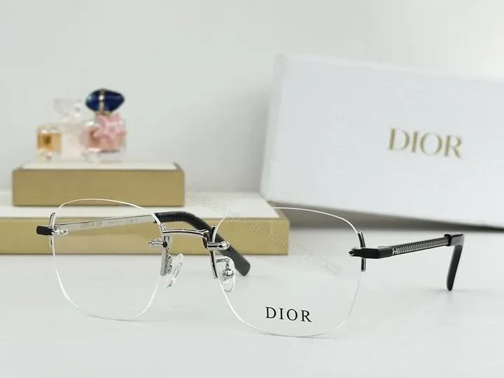 View 1 of Minimalist Rimless Vision Eyewear: Ultra-Light Luxury Glasses