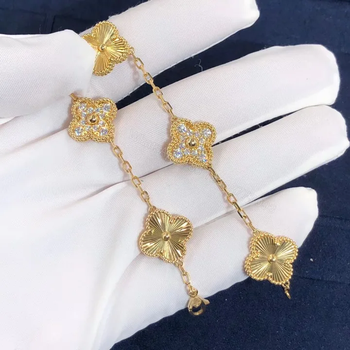 View 1 of Van Cleef & Arpels Vintage Alhambra Bracelet