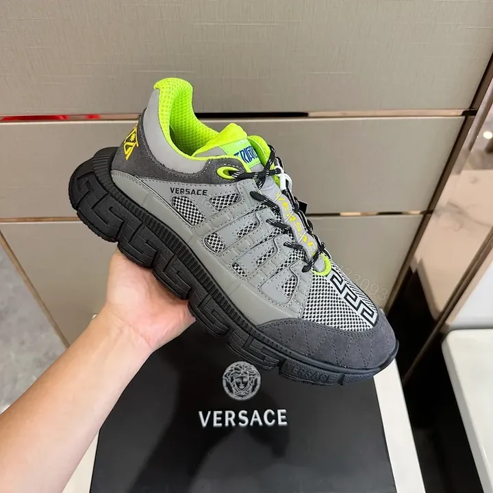View 1 of Rugged-Chic Neon-Lime High-Tops: Luxury City Sneakers