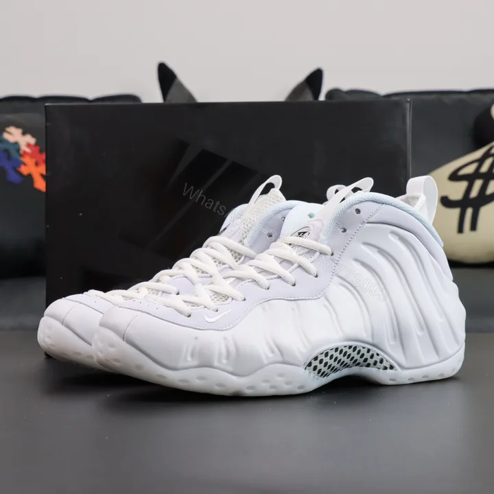 View 1 of Foamposite One “Triple White”
