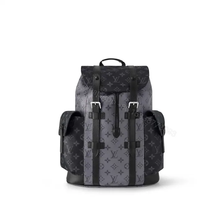 View 1 of LOUIS VUITTON CHRISTOPHER PM MONOGRAM ECLIPSE – LBV391