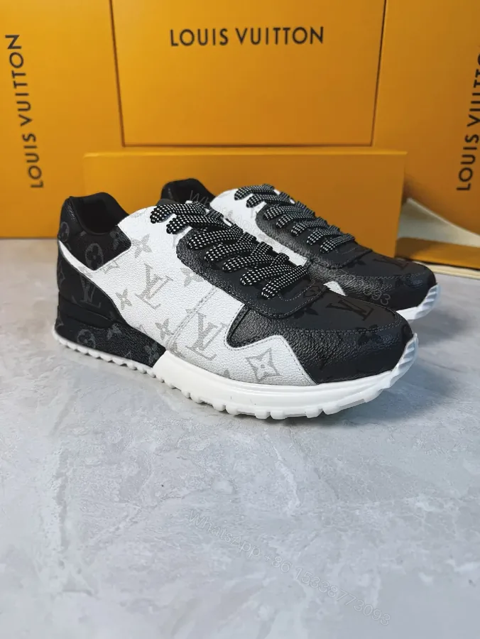 View 1 of Monochrome Wave Runner: Luxe Monogram Sneaker, All-Day Comfort