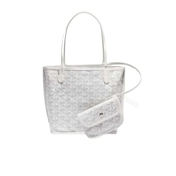 View 1 of GOYARD ANJOU MINI BAG WHITE 21CM ANJOUSMINCG50TY50P