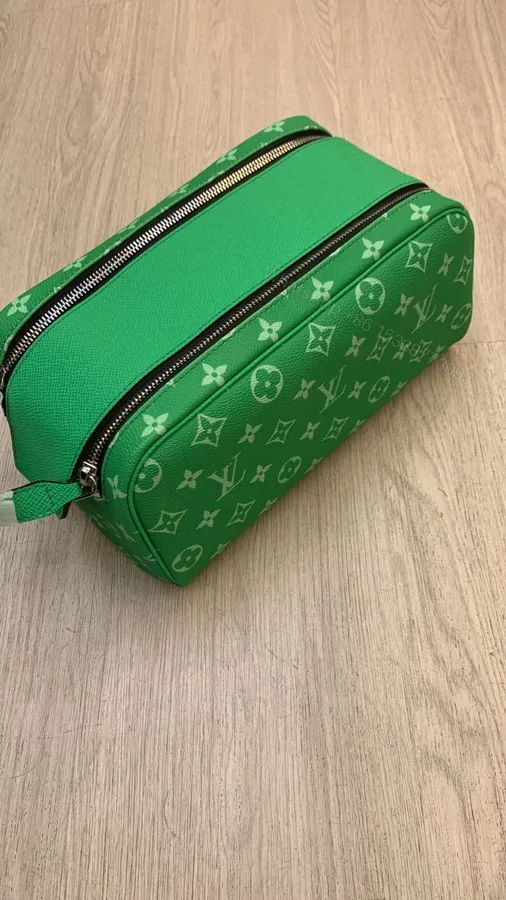View 1 of Dopp Kit with Silver-color hardware