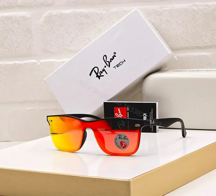 View 1 of Ray-Ban Tech Wayfarer Polarized Grey Lens