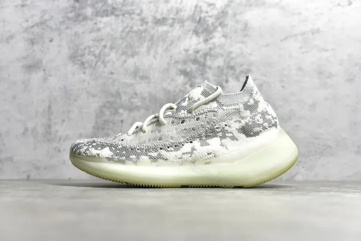View 1 of UA Yeezy Boost 380 Alien “White and Grey” Reps