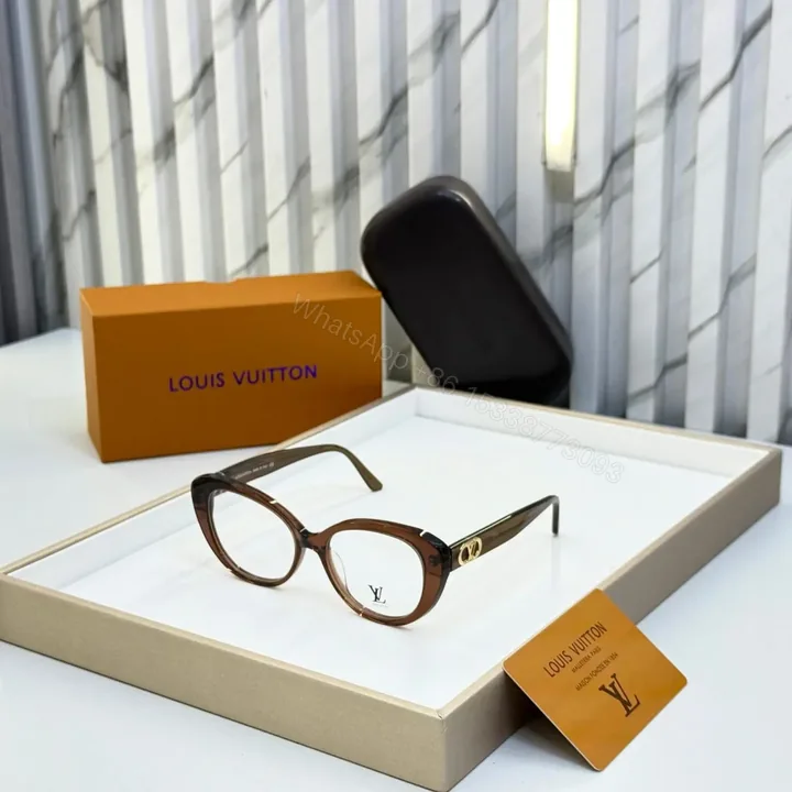View 1 of Louis Vuitton Cateye Black Eyeglasses