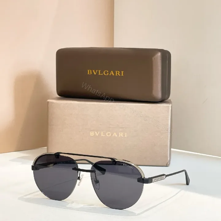 View 1 of Gunmetal Aviator Sunglasses: Polarized, Lightweight Stainless Steel Shades