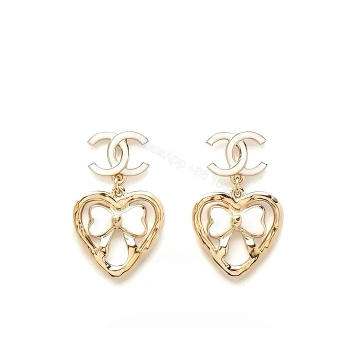 View 1 of CHANEL EARRINGS WITH CC LOGO ABF305 B19851 NAFGV