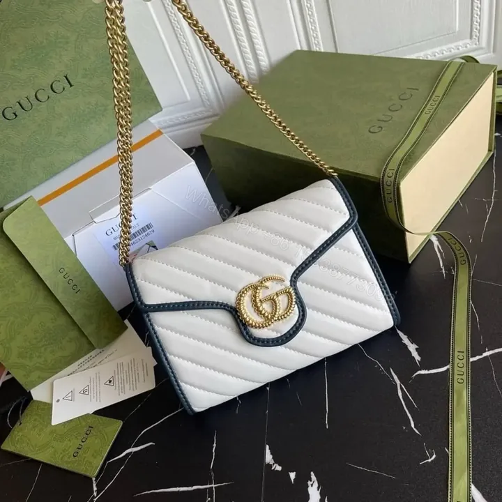 View 1 of Gucci Chain Wallet GG Marmont