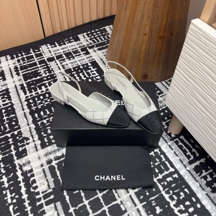 View 1 of 高仿Chanel*25C系列G31319小羊皮休閒平底鞋灰色2CM免檢版