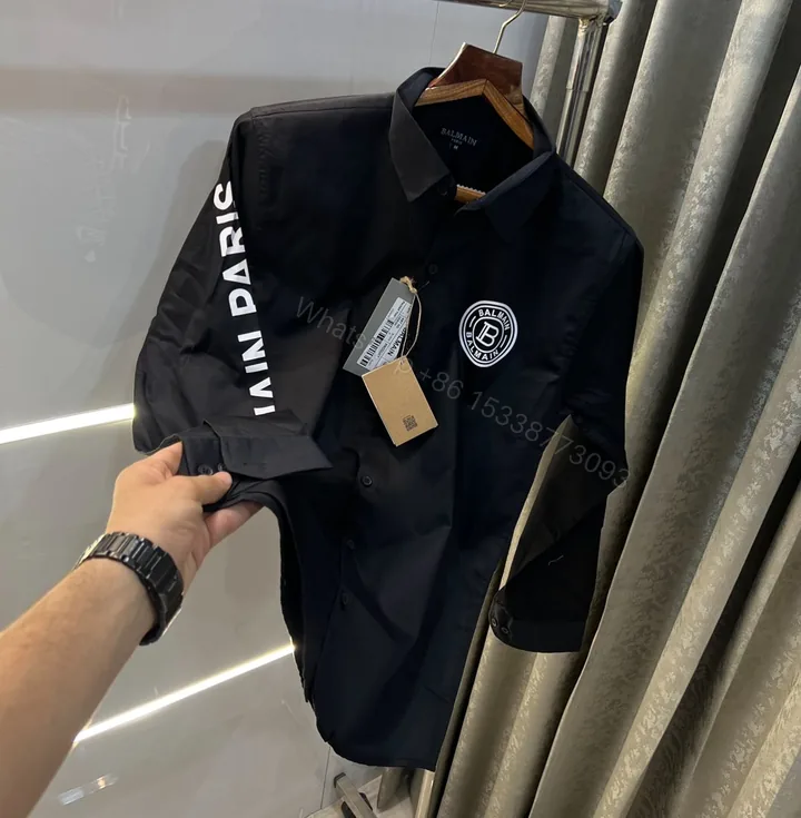 View 1 of FIRST COPY BALMAIN PARIS CLASSIC SUMMER IMPORTED SHIRTS