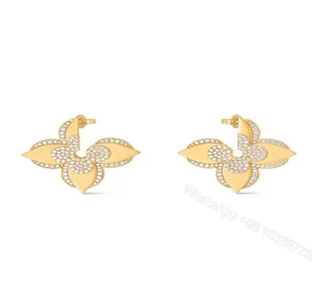View 1 of LV MEDAILLON EARRINGS