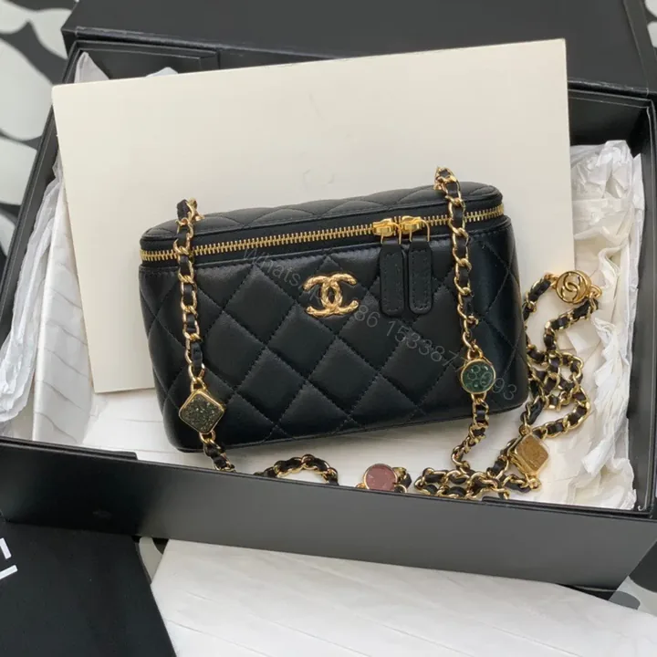 View 1 of Chanel Mini Bag Handbags Sheep Skin Handle Mix 17cm