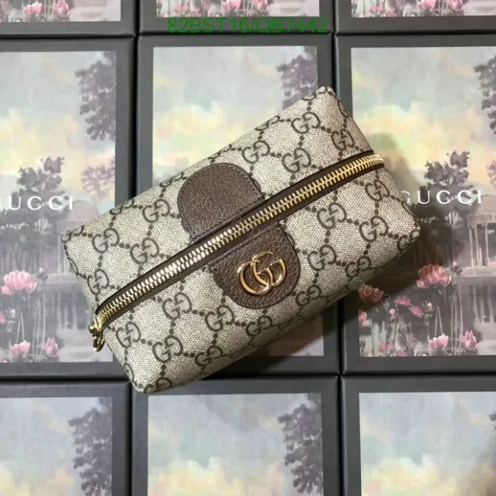 View 1 of Gucci Ophidia Cosmetic Mini Bag Dupe QB7442 – AAAA Quality