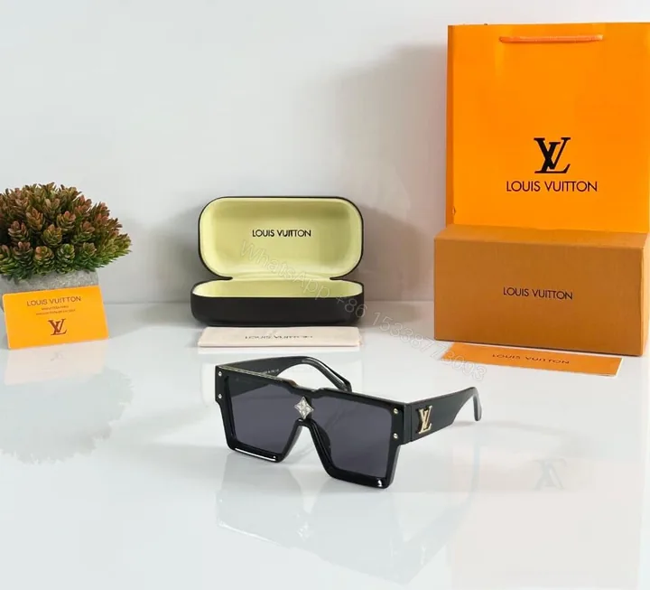View 1 of Louis Vuitton Cyclone 6007 Black Sunglasses
