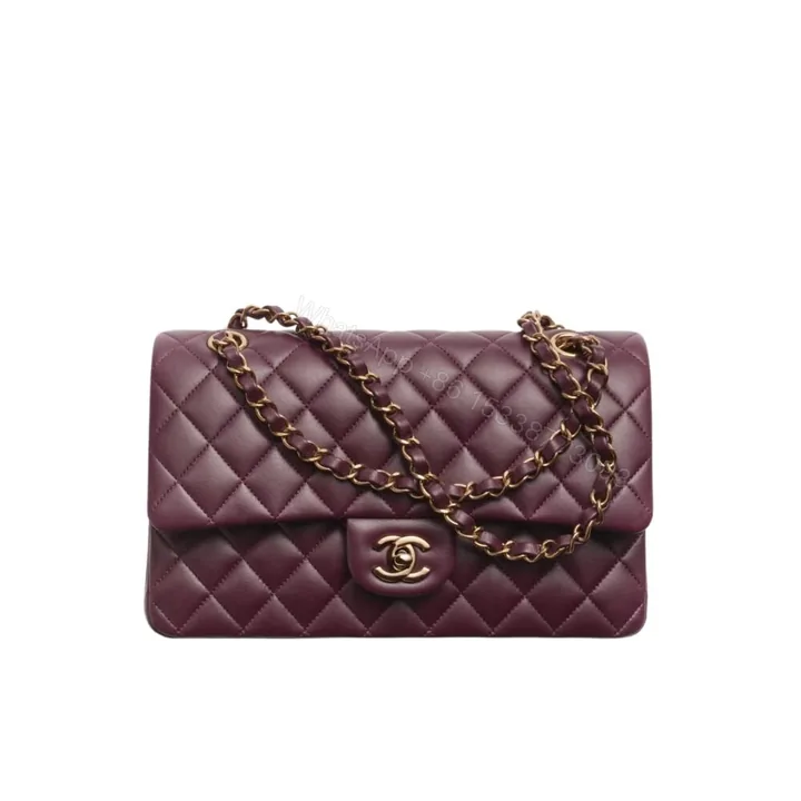 View 1 of Chanel Classic Handbag Red 25Cm