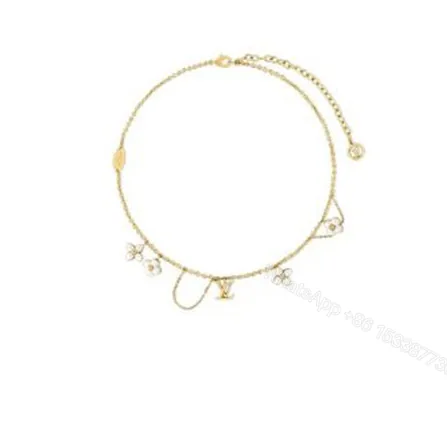 View 1 of LV Floragram Necklace