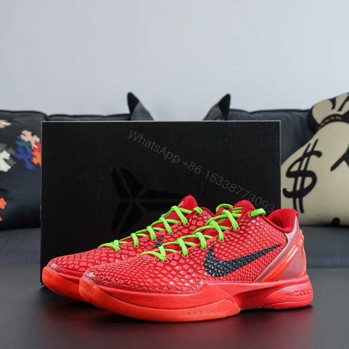 View 1 of Kobe 6 Protro Reverse Grinch Reps