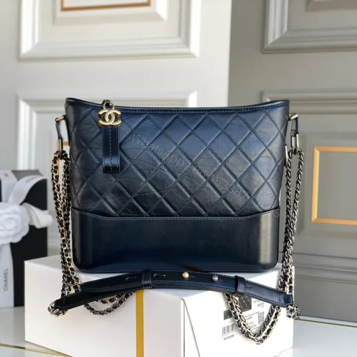 View 1 of Chanel Gabrielle Small Hobo Bag Handbag Soft Leather 28cm