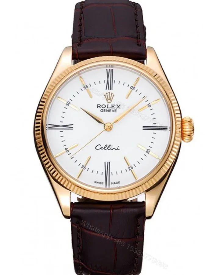 View 1 of Replica Rolex Cellini White Dial 622833