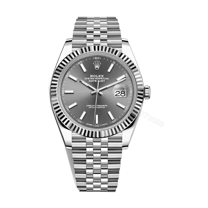 View 1 of Rolex Datejust 126334-0014 Grey Dial Replica
