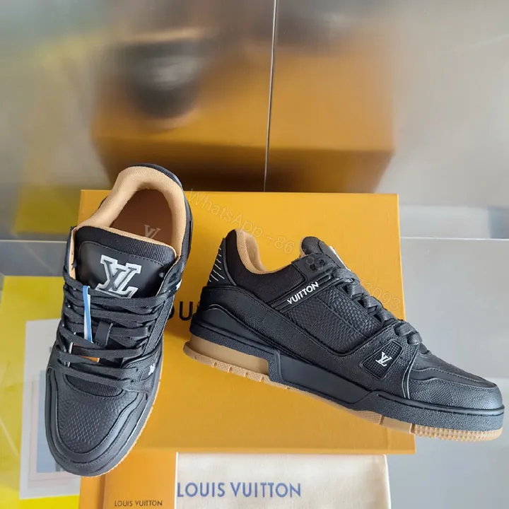 View 1 of Black Leather Mesh Runner: Luxe, Versatile, Cushioned Comfort Sneakers