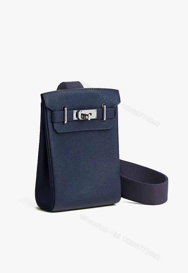 View 1 of HERMES HAC A DOS TOGO BACKPACK PALLADIUM HARDWARE NAVY BLUE 29CM