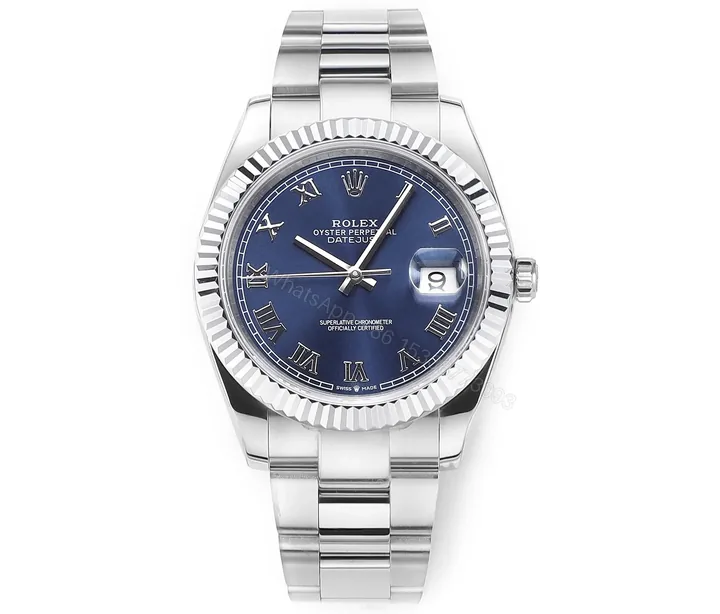 View 1 of VS Factory Clean Factory DDF Blue Datejust 41mm Steel Watch