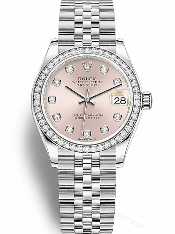 View 1 of Replica Rolex Datejust Pink Dial 278384RBR 31 mm