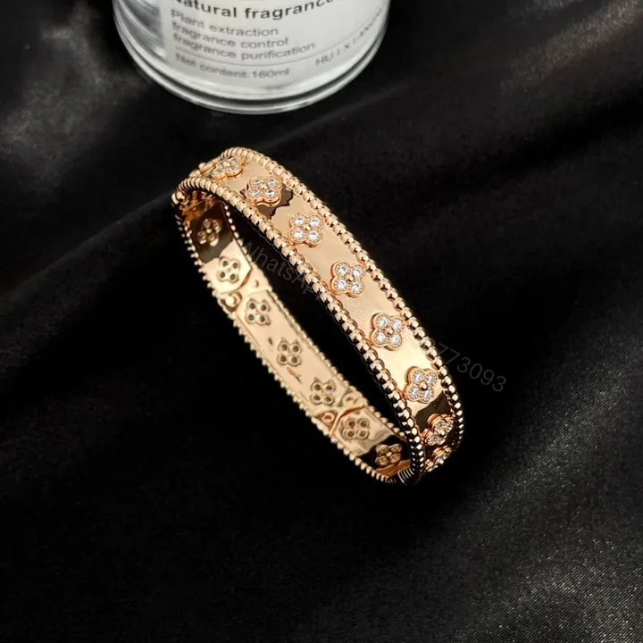 View 1 of 高仿首飾VanCleef&Arpels*RO25N00萬花筒手鐲寬版玫瑰金