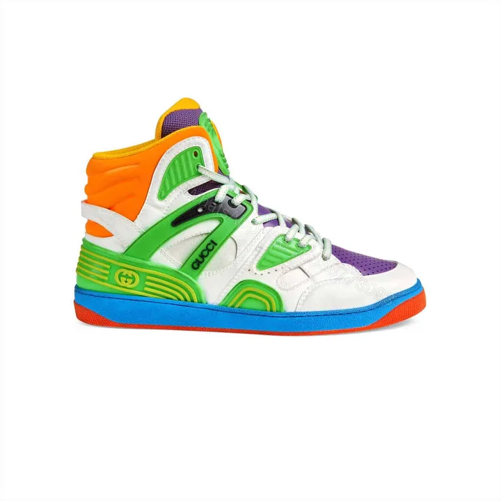 View 1 of GUCCI BASKET SNEAKERS WHITE DEMETRA – GC067
