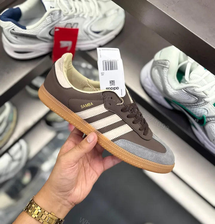View 1 of First Copy Adidas Originals Samba OG Brown