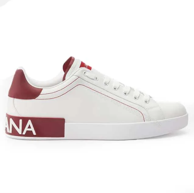 View 1 of DOLCE & GABBANA CALFSKIN NAPPA PORTOFINO SNEAKERS – DG14