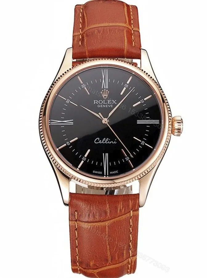 View 1 of Superclone Rolex Cellini Black Dial REP016794